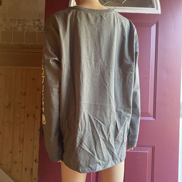 Carhartt Women’s Loose Fit Heavyweight Long Sleeve T Shirt Cotton size 1X NEW - Picture 14 of 16